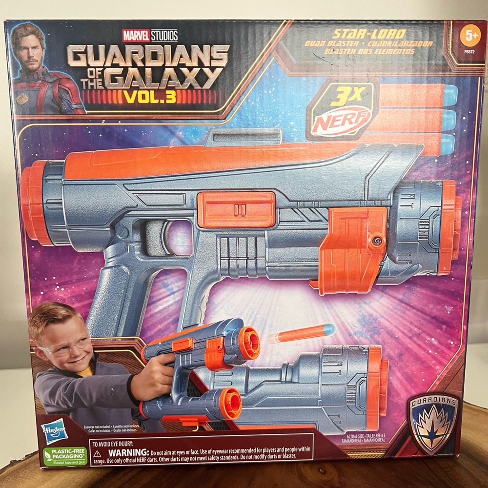 Nerf Guardians Blaster - Blue and Orange